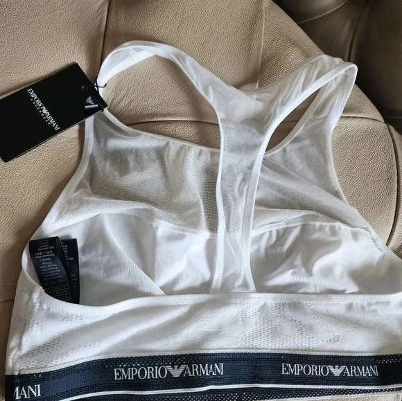 Emporio Armani New with  tag Bralette size S under bust 16" - Picture 5 of 7